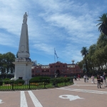 Plaza de Mayo mit Casa Rosada