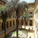 Innenhof der Casa Rosada