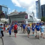 Heute spielen die Toronto Blue Jays, Torontos American League Baseball Team