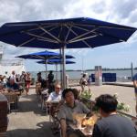 Leute gucken am Ontariosee